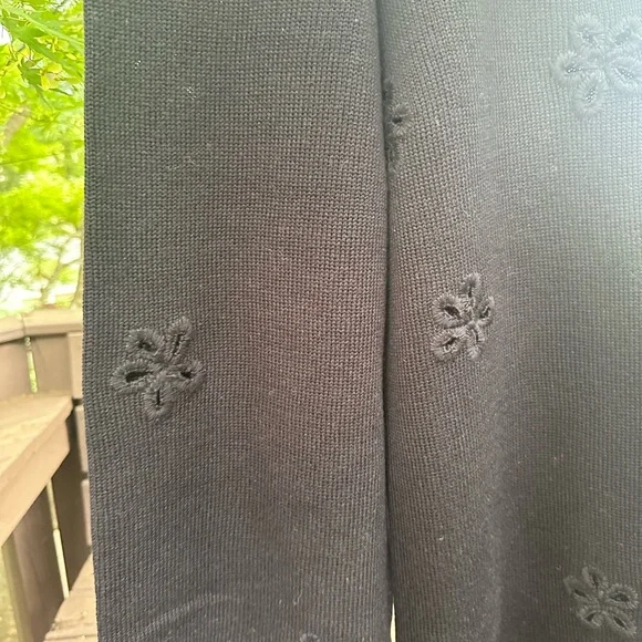 Tach Clothing Lila Pant Knit Floral Cut Outs - Picture 10 of 15